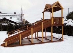 Зимняя горка Норд 2