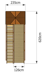 Зимняя горка Норд 2