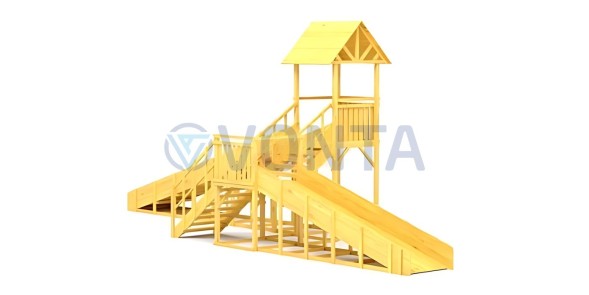 Зимняя горка Савушка Зима Wood 7/3