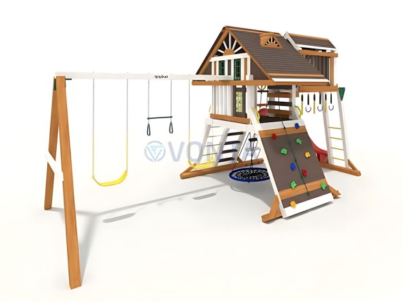 Детская площадка IgraGrad Крепость Фани Deluxe мод.2