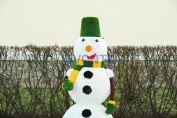 Топиари снеговик Сид, h=160 см — газон Eco