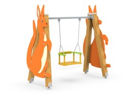 Качели на брусе «Кенгуру»