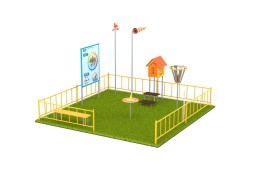 Метеоплощадка с ограждением «Лайт», 337.00.01