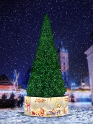 Комплект ограждений для каркасной ели, Шампань