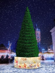 Комплект ограждений для каркасной ели, Шампань