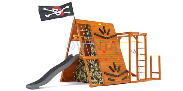 Спортивный домик Савушка База-6 (Милитари)