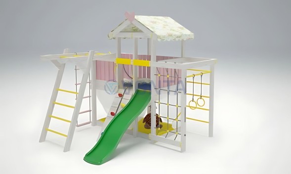 Игровой комплекс Савушка Baby 4 розовый