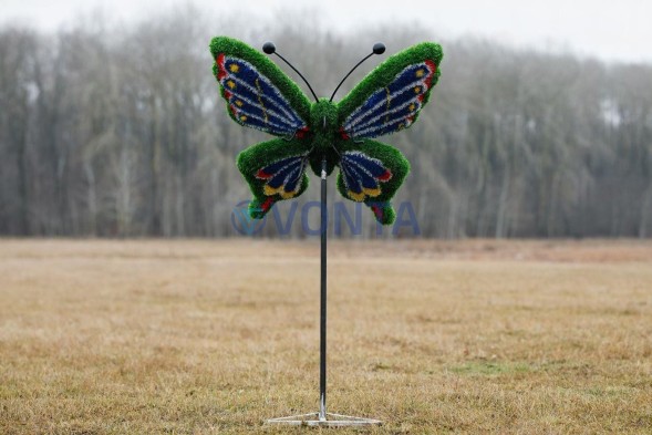 Топиари бабочка на стойке — газон Eco