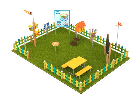 Метеоплощадка с ограждением «Макси», 337.00.03