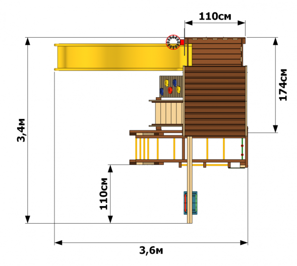 Детская площадка Бенто - Марк 1