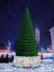 Комплект ограждений для каркасной ели, Элегант