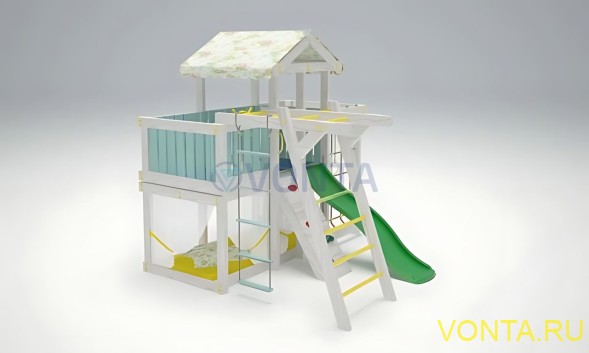 Игровой комплекс Савушка Baby 4 голубой