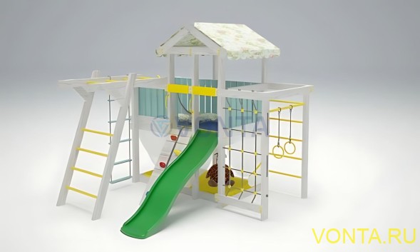 Игровой комплекс Савушка Baby 4 голубой