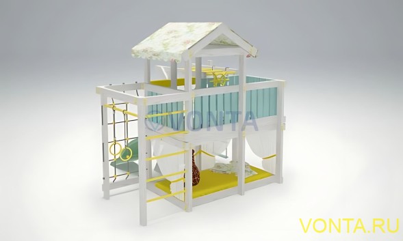Игровой комплекс Савушка Baby 4 голубой