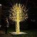 Светодиодное дерево Декоративное золотое 3.3 м., (SP103-s350)