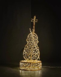 Светодиодная фигура Контрабас 170 см.