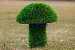 Топиари гриб белый, h=40 см — газон Deluxe