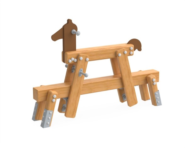 Качалка «Мустанг», 896.25