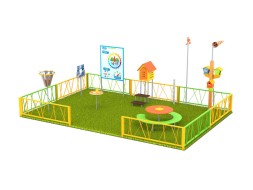 Метеоплощадка с ограждением «Стандарт», 337.00.02