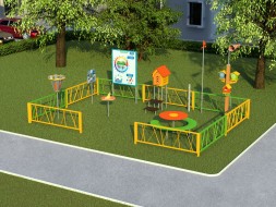 Метеоплощадка с ограждением «Стандарт», 337.00.02