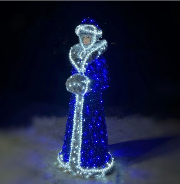 Световая фигура «Снегурочка»