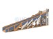 Зимняя деревянная горка IgraGrad Snow Fox скат 10 м мод.4
