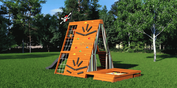 Спортивный домик Савушка База-4