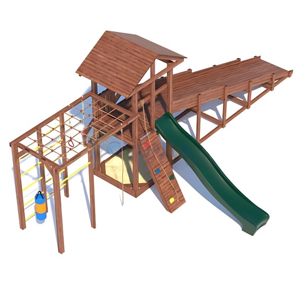 Детская площадка CustWood All-Season 4 (круглый год)
