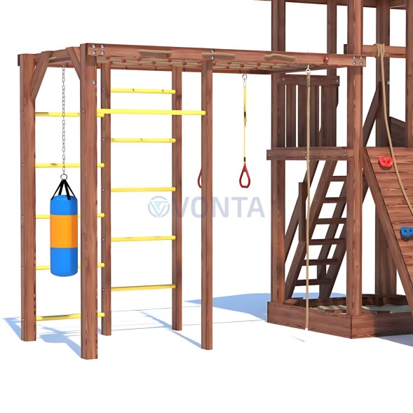 Детская площадка CustWood All-Season 4 (круглый год)