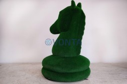 Топиари шахматы конь, h=200 см — газон Eco