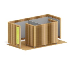 Кабинка для переодевания “Пляж”, ПМ-33