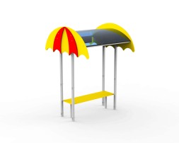 Лавочка с навесом «Остановка», 111.01