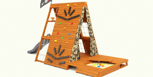 Спортивный домик Савушка База-4 (Милитари)