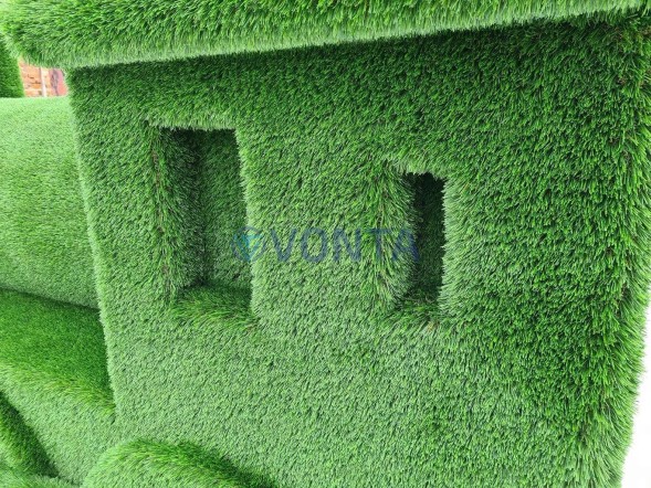 Топиари паровозик — газон Deluxe