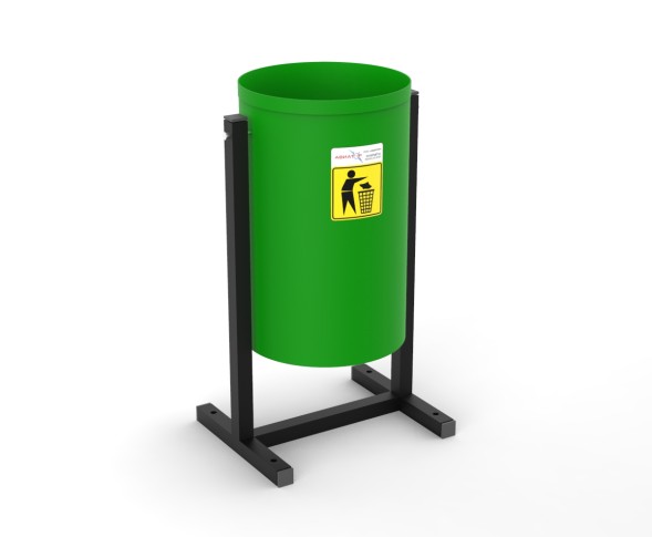 Урна круглая поворотная, 150.01