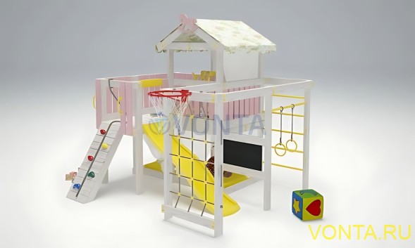Игровой комплекс Савушка Baby 8 розовый