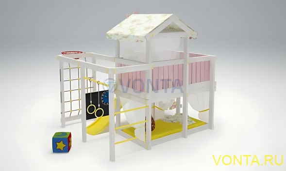 Игровой комплекс Савушка Baby 8 розовый