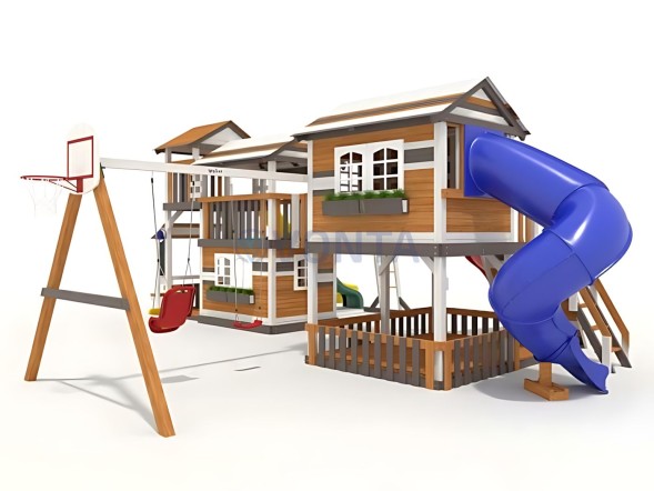 Детская площадка IgraGrad Домик 6 мод.1
