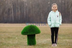 Топиари гриб белый, h=60 см — газон Eco