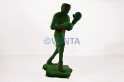 Топиари боксер Леша, h=350 см- газон Eco