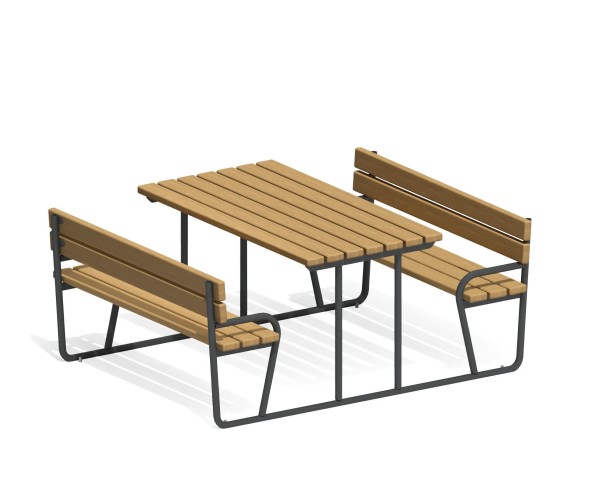 Стол со скамьями “Точка”, МФ-34.1