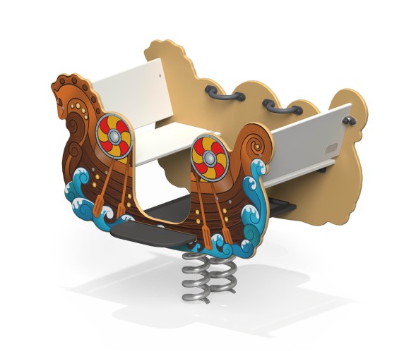 Качалка на двойной пружине “Ладья”, КБ-11.1