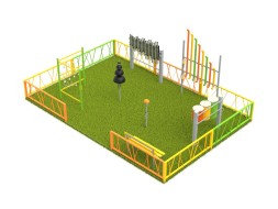 Музыкальная площадка с ограждением «Стандарт», 341.00.02