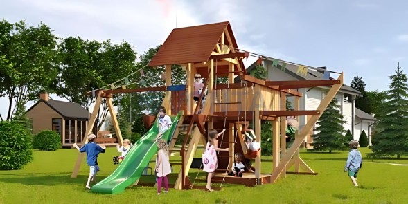 Детская площадка Савушка Люкс 6