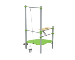 Игровой модуль «Полянка» с подъемным механизмом, 335.04.01