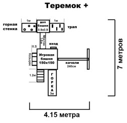 Детская площадка Теремок+