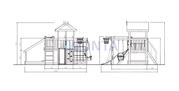 Детская площадка Савушка Baby play 13