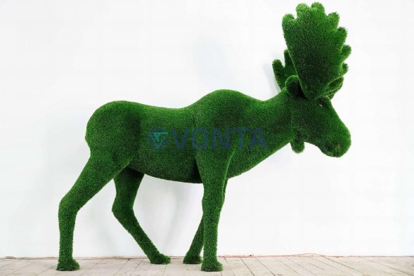Топиари лось — газон Deluxe Green
