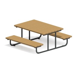 Стол со скамьями “Квартал”, МФ-34
