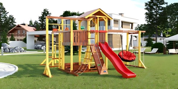 Детская площадка Савушка Семейная Comfort